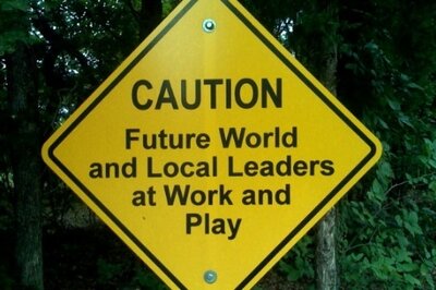 HRMS Project Manager Leaders Road Sign
