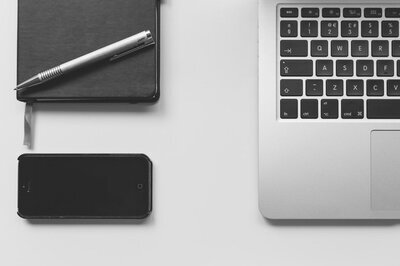 BYOD workplace - phone and laptop