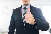 third-party recruiter - man in suit